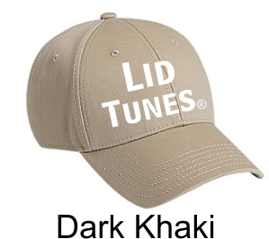 Lid Tunes Dark Khaki Hat